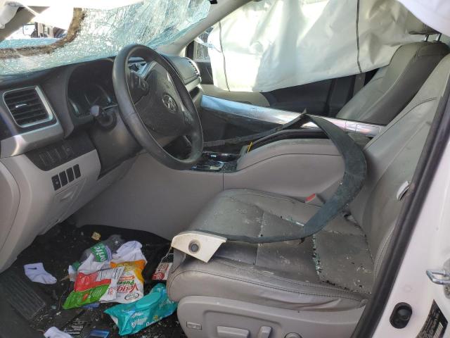 5TDKKRFH9GS153200 - 2016 TOYOTA HIGHLANDER XLE WHITE photo 7