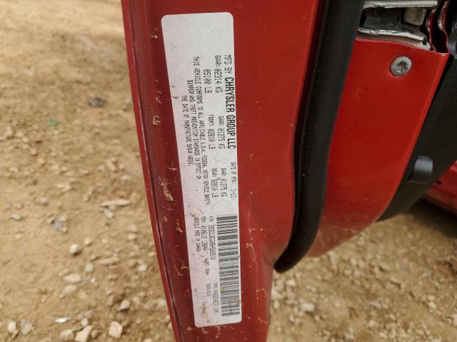 2B3CL3CG0BH502618 - 2011 DODGE CHARGER RED photo 13