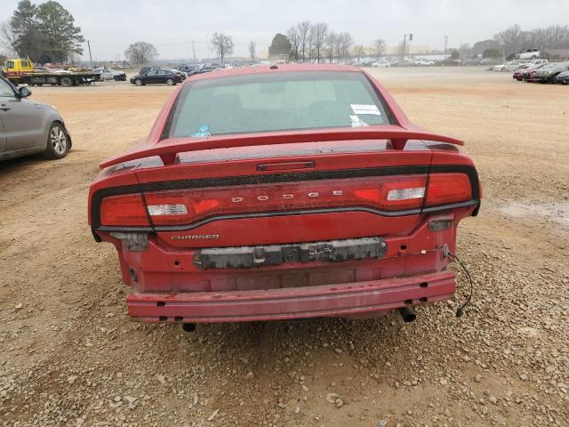2B3CL3CG0BH502618 - 2011 DODGE CHARGER RED photo 6