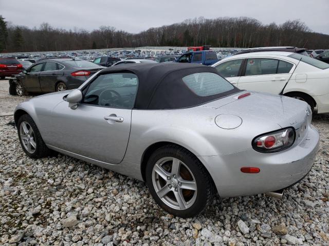 JM1NC25F360121670 - 2006 MAZDA MX-5 MIATA SILVER photo 2