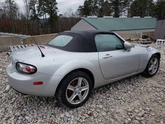 JM1NC25F360121670 - 2006 MAZDA MX-5 MIATA SILVER photo 3