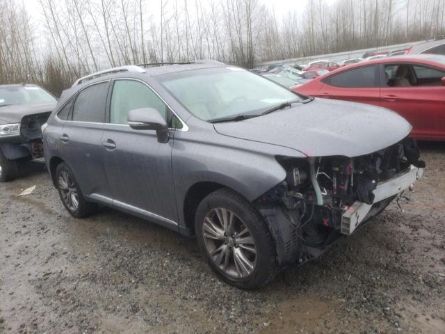 2T2BK1BAXDC176463 - 2013 LEXUS RX 350 BASE GRAY photo 4