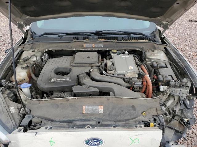 3FA6P0LU3FR161140 - 2015 FORD FUSION SE HYBRID TAN photo 11