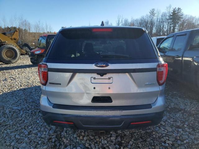 1FM5K8AT6JGB68480 - 2018 FORD EXPLORER POLICE INTERCEPTOR ვერცხლისფერი ფოტო 6