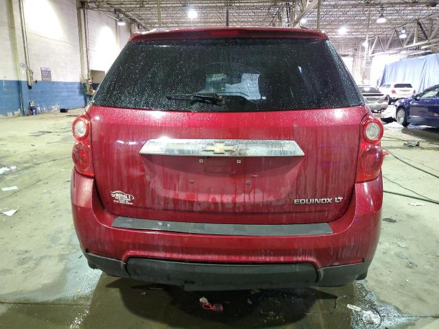 1GNALDEK7DZ100800 - 2013 CHEVROLET EQUINOX LT RED photo 6