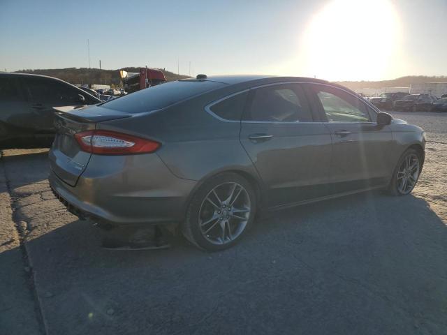 3FA6P0K95DR200465 - 2013 FORD FUSION TITANIUM Gris foto 3