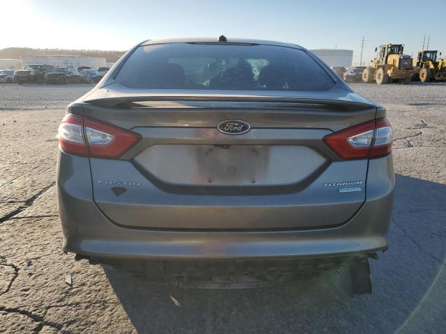 3FA6P0K95DR200465 - 2013 FORD FUSION TITANIUM Gris foto 6