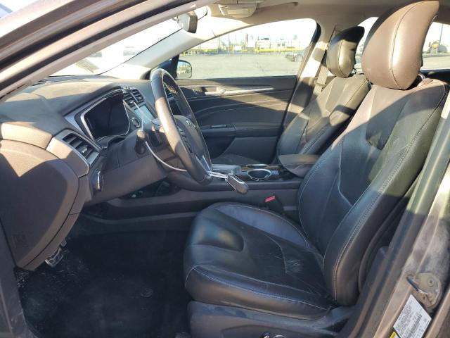 3FA6P0K95DR200465 - 2013 FORD FUSION TITANIUM Gris foto 7