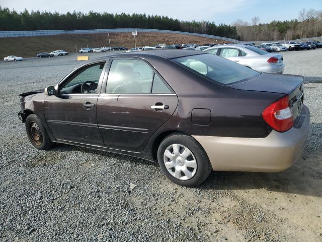 4T1BE32K84U811551 - 2004 TOYOTA CAMRY LE PURPLE photo 2