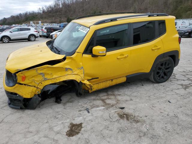 ZACCJBBB1HPF06849 - 2017 JEEP RENEGADE LATITUDE YELLOW photo 1