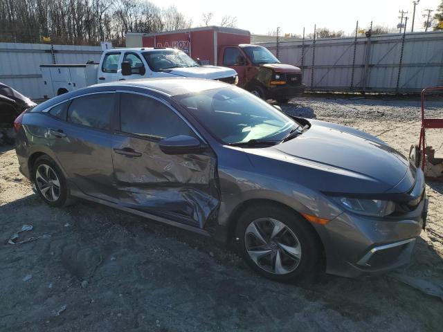 19XFC2F67KE013024 - 2019 HONDA CIVIC LX GRAY photo 4