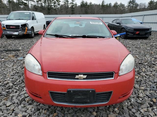 2G1WT57K391262675 - 2009 CHEVROLET IMPALA 1LT RED photo 5