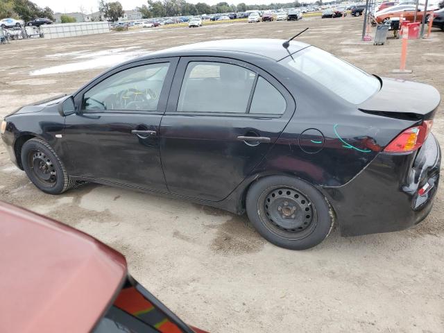 JA3AU16U38U007150 - 2008 MITSUBISHI LANCER DE BLACK photo 2