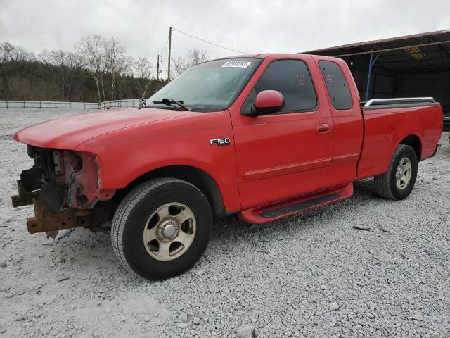 1FTZX17291NA03550 - 2001 FORD F150 RED photo 1