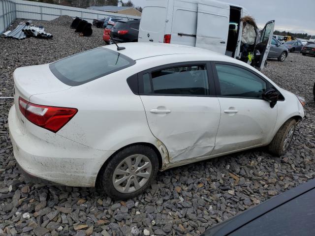 KNADM4A32H6010802 - 2017 KIA RIO LX WHITE photo 3