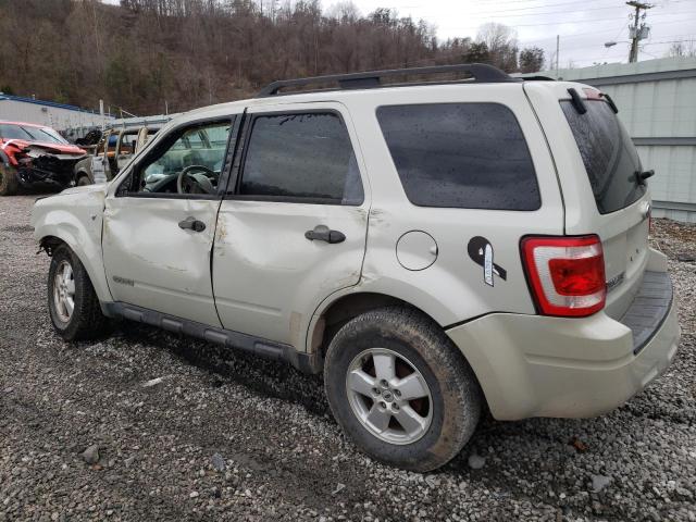 1FMCU93198KD83541 - 2008 FORD ESCAPE XLT BEIGE photo 2