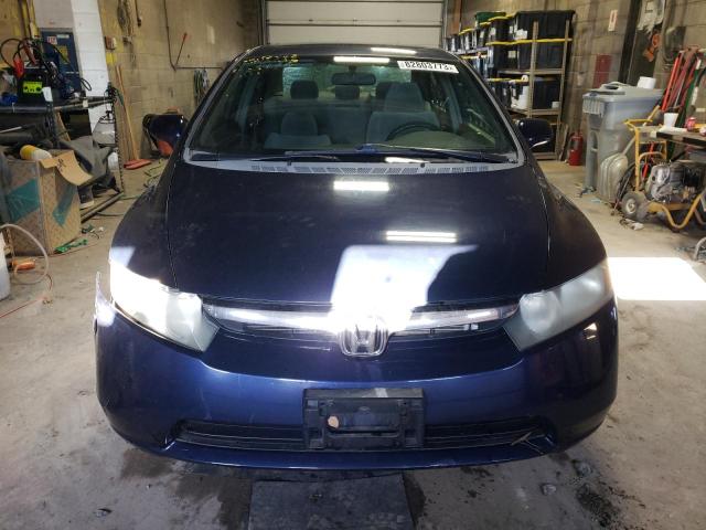 1HGFA16868L098621 - 2008 HONDA CIVIC EX BLUE photo 5