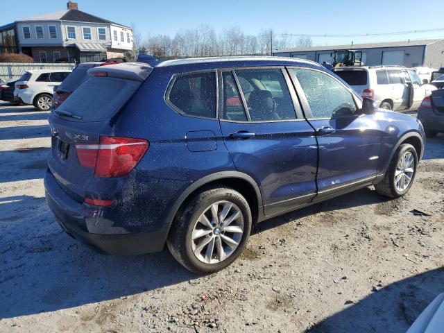 5UXWY3C55F0E97357 - 2015 BMW X3 XDRIVE28D BLUE photo 3