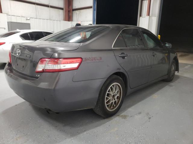 4T4BF3EK6BR195084 - 2011 TOYOTA CAMRY BASE GRAY photo 3