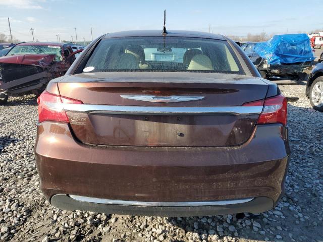 1C3CCBBBXCN278429 - 2012 CHRYSLER 200 TOURING BROWN photo 6