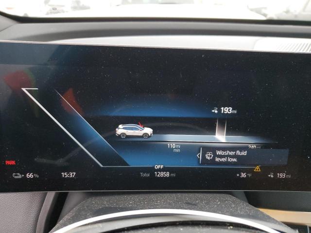 WB523CF04PCL67044 - 2023 BMW IX XDRIVE50 WHITE photo 9