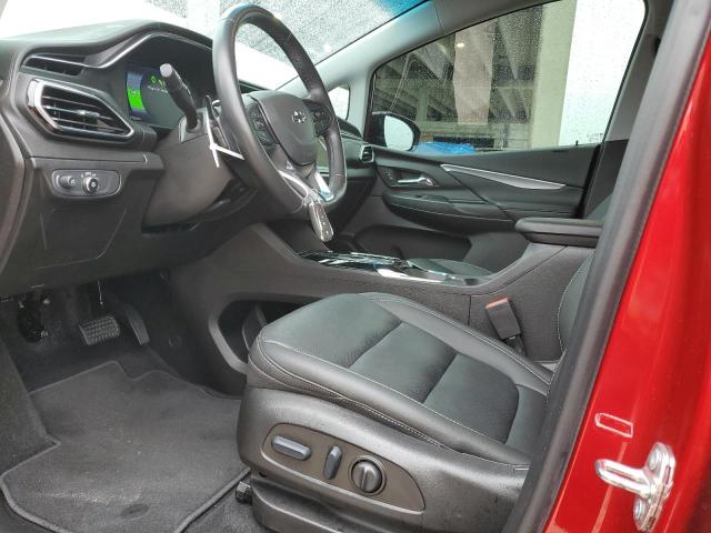 1G1FX6S02N4131087 - 2022 CHEVROLET BOLT EV 2LT RED photo 7