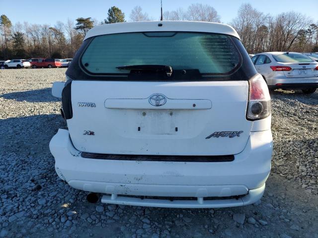 2T1KR32E87C650445 - 2007 TOYOTA COROLLA MA XR WHITE photo 6