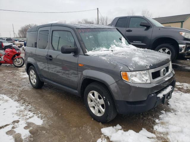 5J6YH28729L003190 - 2009 HONDA ELEMENT EX GRAY photo 4