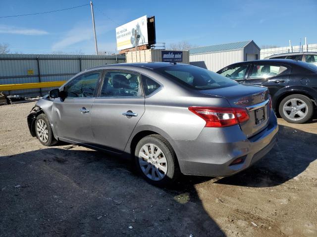 3N1AB7AP1HY314781 - 2017 NISSAN SENTRA S BURGUNDY photo 2