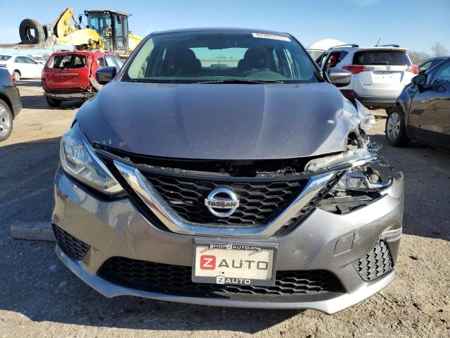 3N1AB7AP1HY314781 - 2017 NISSAN SENTRA S BURGUNDY photo 5