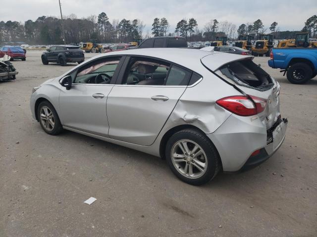 3G1BE6SM4HS590519 - 2017 CHEVROLET CRUZE LT SILVER photo 3