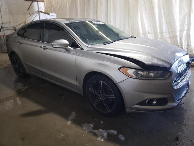 3FA6P0HD9ER119899 - 2014 FORD FUSION SE SILVER photo 4