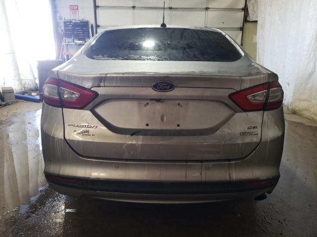 3FA6P0HD9ER119899 - 2014 FORD FUSION SE SILVER photo 6