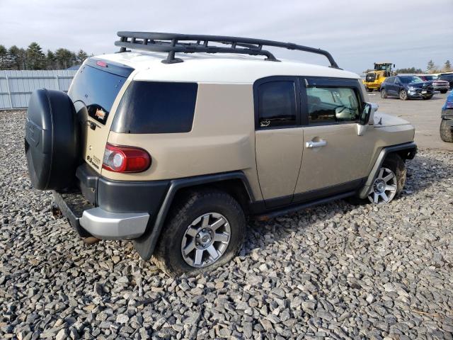 JTEBU4BF9EK190961 - 2014 TOYOTA FJ CRUISER GOLD photo 3