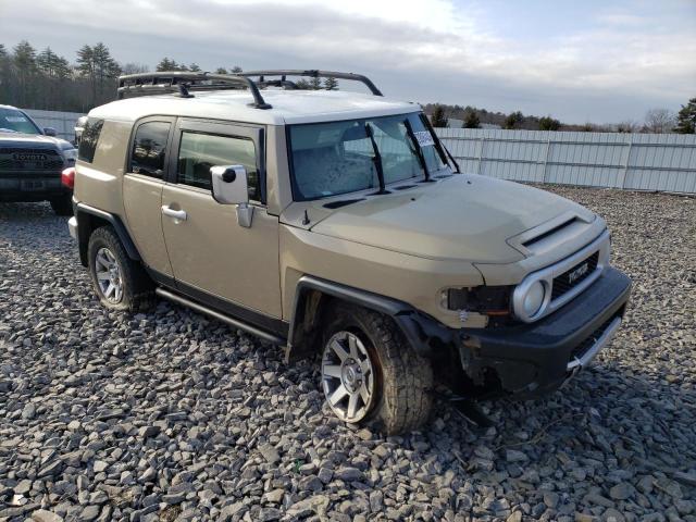 JTEBU4BF9EK190961 - 2014 TOYOTA FJ CRUISER GOLD photo 4