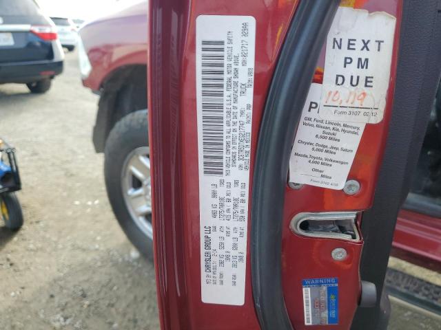 3C6TR5DTXEG217747 - 2014 RAM 2500 SLT BURGUNDY photo 12