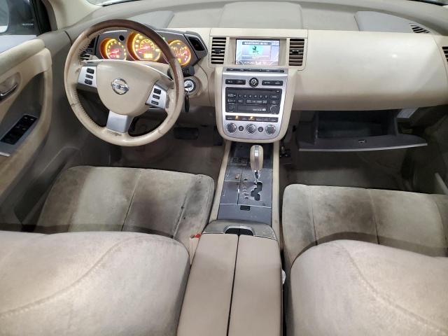 JN8AZ08W76W506549 - 2006 NISSAN MURANO SL WHITE photo 8