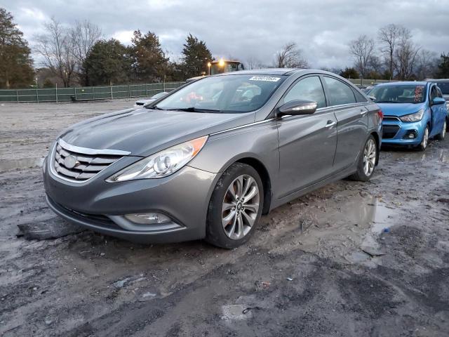 5NPEC4AB6CH439182 - 2012 HYUNDAI SONATA SE SILVER photo 1