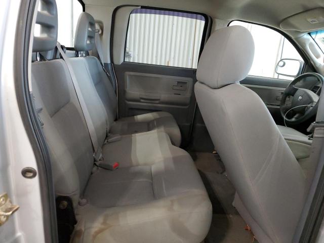 1D7HW48N16S621694 - 2006 DODGE DAKOTA QUAD SLT Gümüş fotoğraf 10