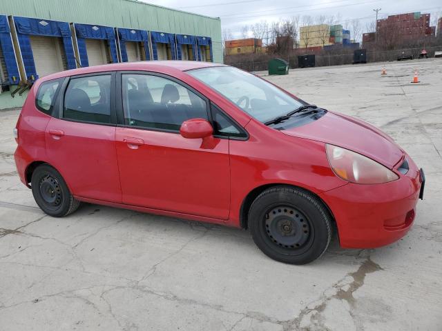 JHMGD38438S004652 - 2008 HONDA FIT RED photo 4