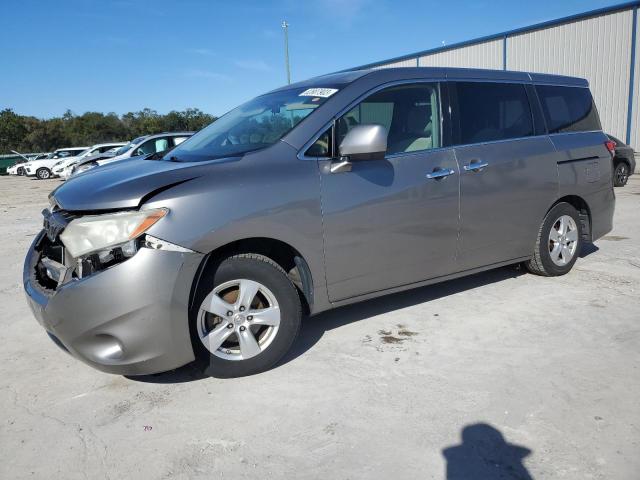 JN8AE2KP2B9003979 - 2011 NISSAN QUEST S GRAY photo 1