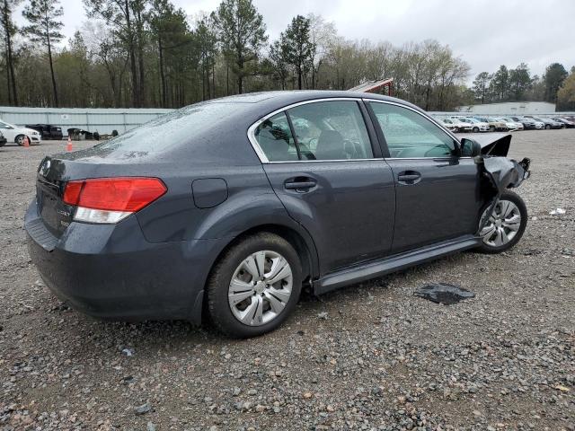 4S3BMBA6XB3256305 - 2011 SUBARU LEGACY 2.5I CHARCOAL photo 3