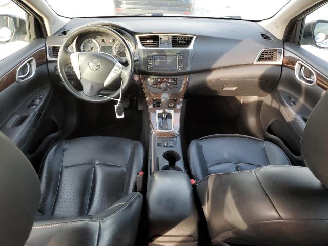 3N1AB7AP8FY298267 - 2015 NISSAN SENTRA S SILVER photo 8