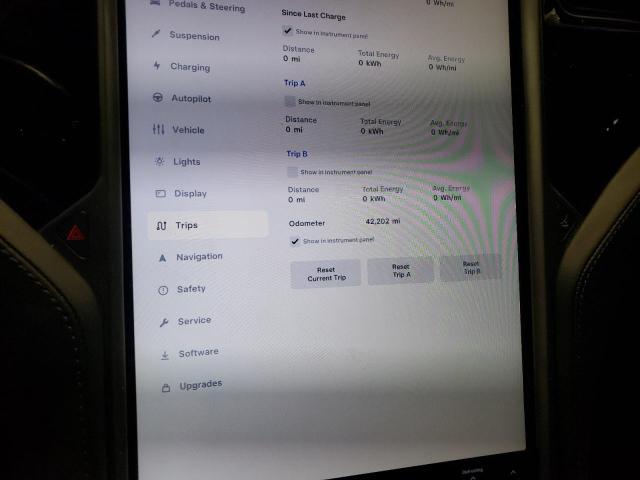 5YJSA1E22LF413176 - 2020 TESLA MODEL S თეთრი ფოტო 9