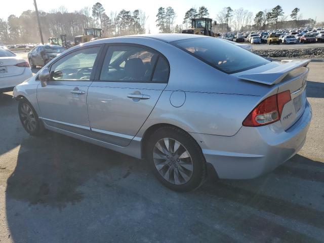 2HGFA1F93AH509128 - 2010 HONDA CIVIC EXL ვერცხლისფერი ფოტო 2
