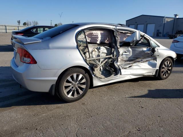 2HGFA1F93AH509128 - 2010 HONDA CIVIC EXL SILVER photo 3