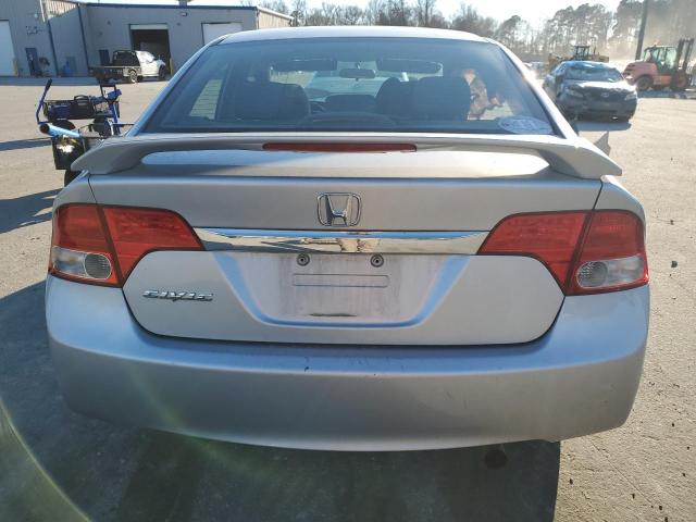 2HGFA1F93AH509128 - 2010 HONDA CIVIC EXL ვერცხლისფერი ფოტო 6