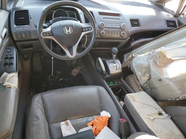 2HGFA1F93AH509128 - 2010 HONDA CIVIC EXL ვერცხლისფერი ფოტო 8