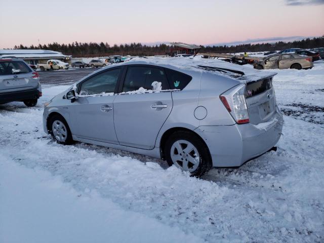 JTDKN3DUXA5030071 - 2010 TOYOTA PRIUS SILVER photo 2