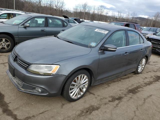 3VWLL7AJ8DM352229 - 2013 VOLKSWAGEN JETTA TDI GRAY photo 1